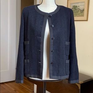 Authentic vintage chanel black jacket size 40